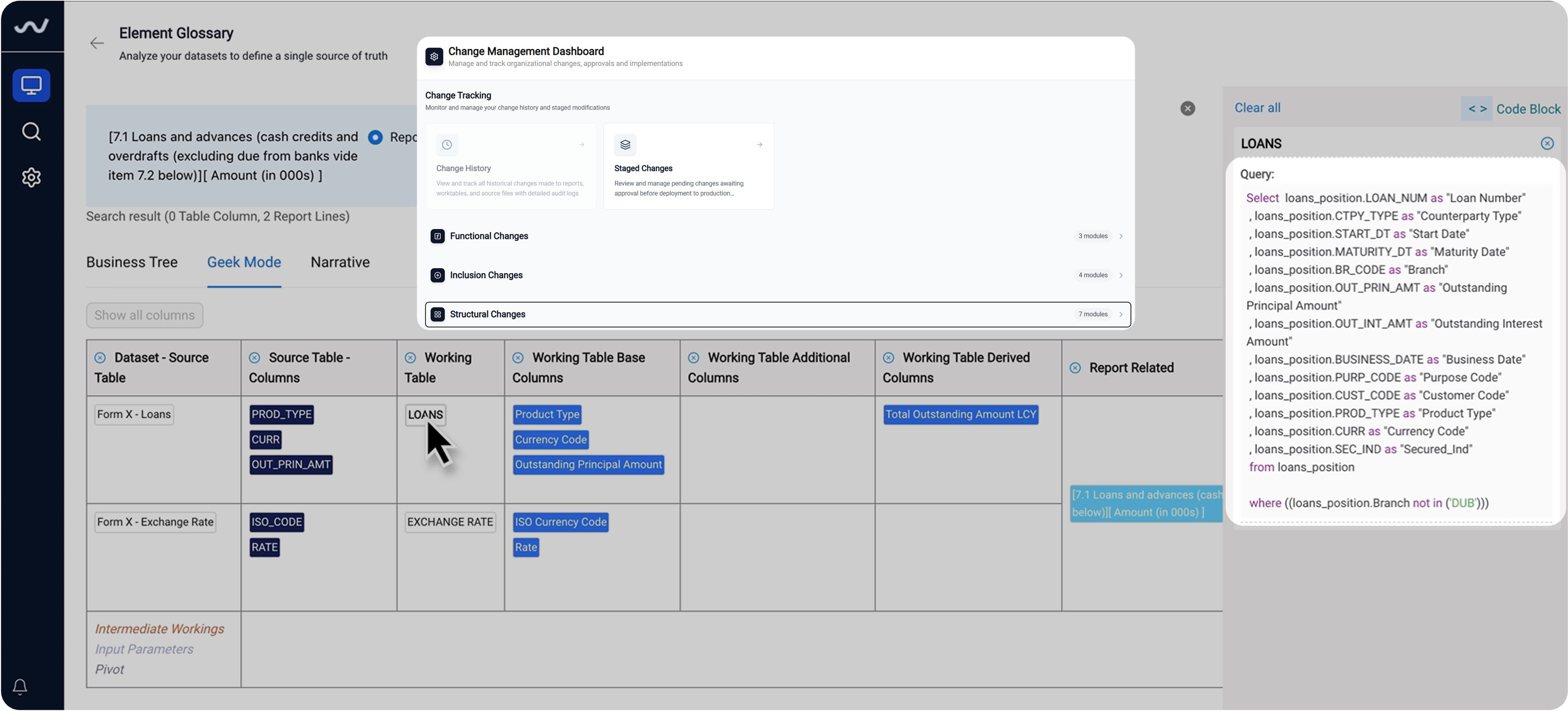Auto-Code interface